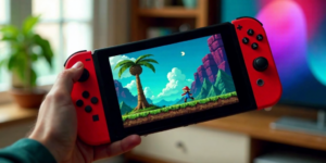 Entdecke die Nintendo Switch OLED: Brillantes Display und erweiterte Spielmöglichkeiten