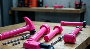 Das sind die Top 7 Schritte beim Arbeiten mit pinken Werkzeugen