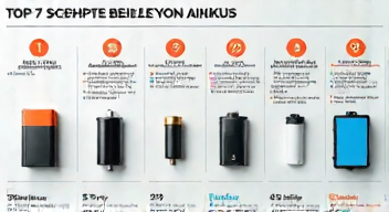 Das sind die Top 7 Schritte beim Kauf von Akkus