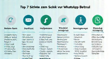 Das sind die Top 7 Schritte beim Schutz vor WhatsApp-Betrug
