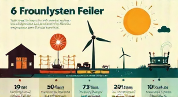 Die 6 häufigsten Fehler bei Energiepolitik