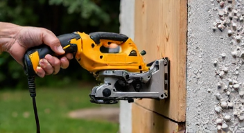 Ich erinnere mich an die erste Nutzung einer Mauernutfräse (1/10)