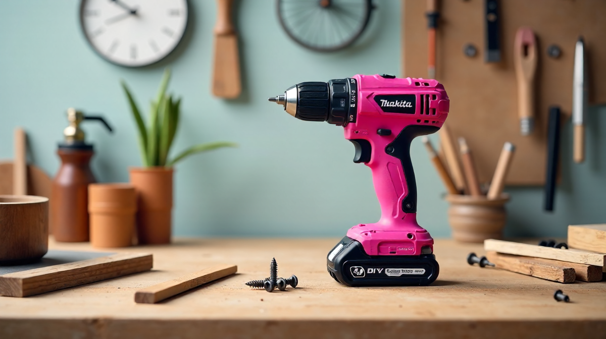 Makita in Pink: Innovation, Design und DIY-Trend vereint in einem Werkzeug