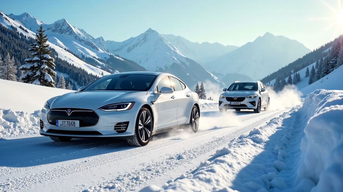 Elektroautos vs. Verbrenner: Winterleistung, Reichweite und Umweltbelastung