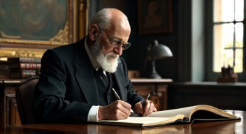 Ich bin Sigmund Freud (Vater der Psychoanalyse, 1856-1939) und untersuche das Nutzerverhalten (7/10)