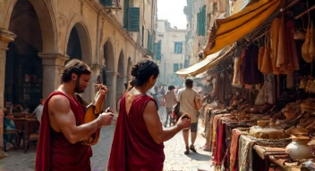 Kulturelle Einflüsse des Handels auf die römische Musik (10/10)