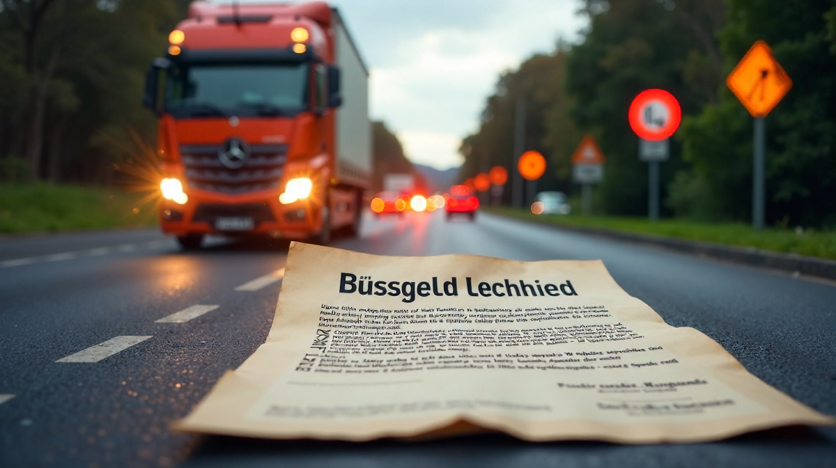 Wie Bußgeldbescheide durch Fehler explodieren: Tempolimits, Lkw, Strafen