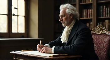 Ich bin Johann Wolfgang von Goethe (Kulturgenie, 1749-1832) und reflektiere über den Einfluss der Kultur (3/10)