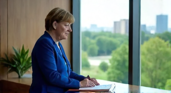 Angela Merkel, Politikerin, über globale Verantwortung (8/10)