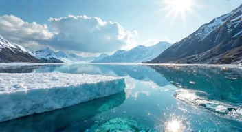 Einfluss der Süßwasserseen auf die Gletschergeschwindigkeit (2/10)