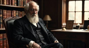 Ich bin Sigmund Freud (Vater der Psychoanalyse, 1856-1939)