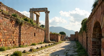 Ich erinnere mich an die Überreste der Götterverehrung in Pompeji (1/10)